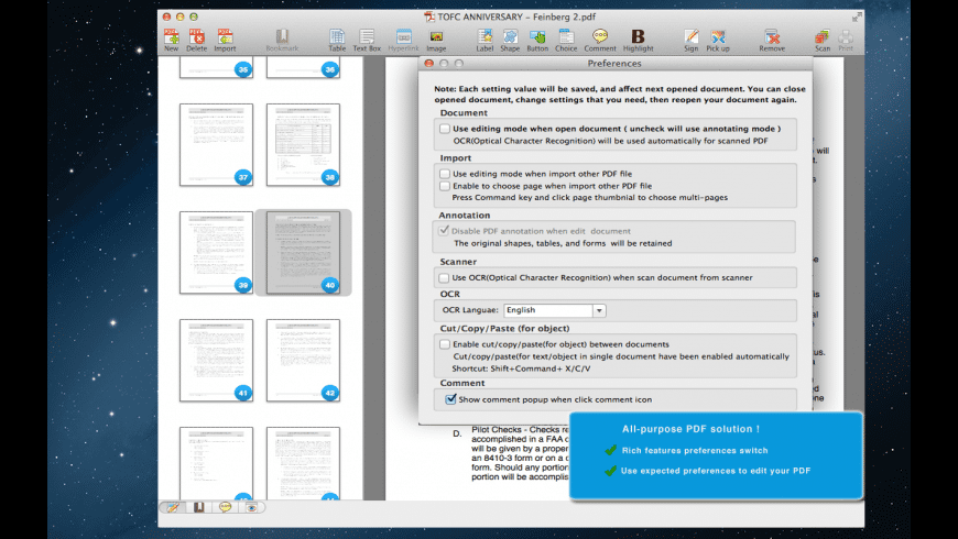 review of professional pdf editor for mac